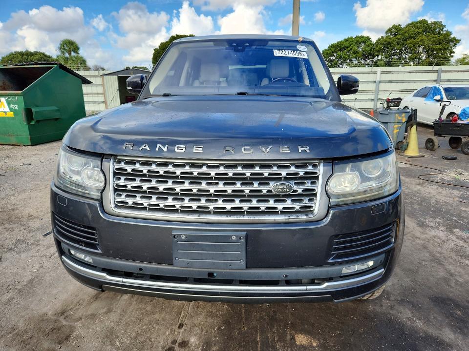 72274696 :رقم المزاد ، SALGS2FK7HA325725 vin ، 2017 Land Rover Range Rover مزاد بيع