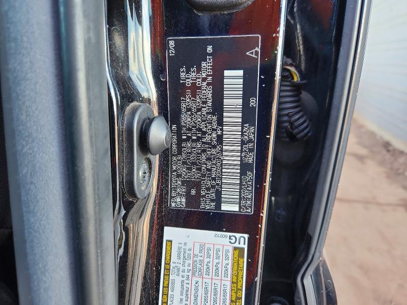 69823056 :رقم المزاد ، JTJBT20X690176795 vin ، 2009 Lexus Gx مزاد بيع