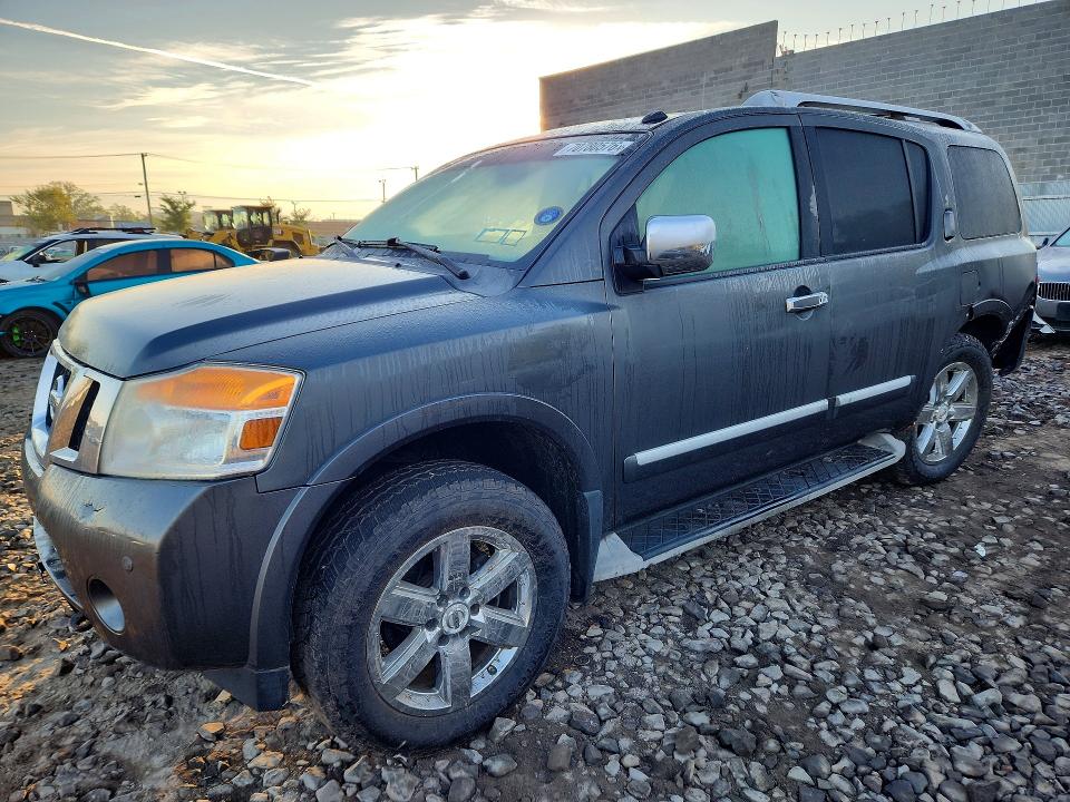 70780576 :رقم المزاد ، 5N1AA0NE9BN609076 vin ، 2011 Nissan Armada مزاد بيع