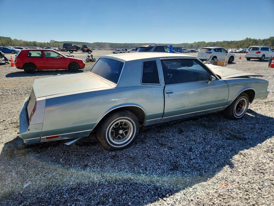 Aukcja sprzedaży 1981 Chevrolet Monte Carlo, vin: 2G1AZ37K6B1413673, numer aukcji: 72754256