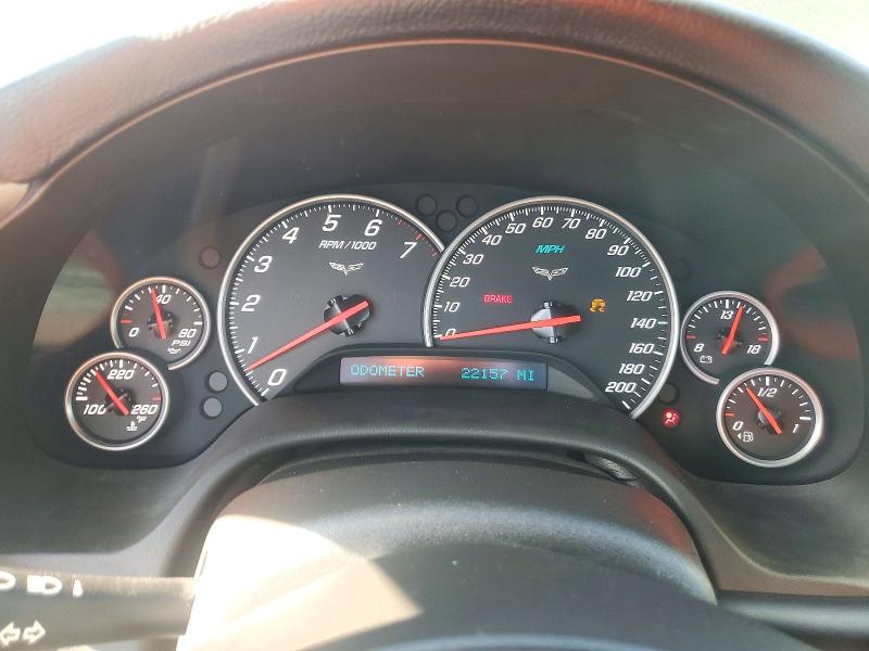 2005 Chevrolet Corvette მანქანა იყიდება აუქციონზე, vin: 1G1YY24U455129592, აუქციონის ნომერი: 72213156