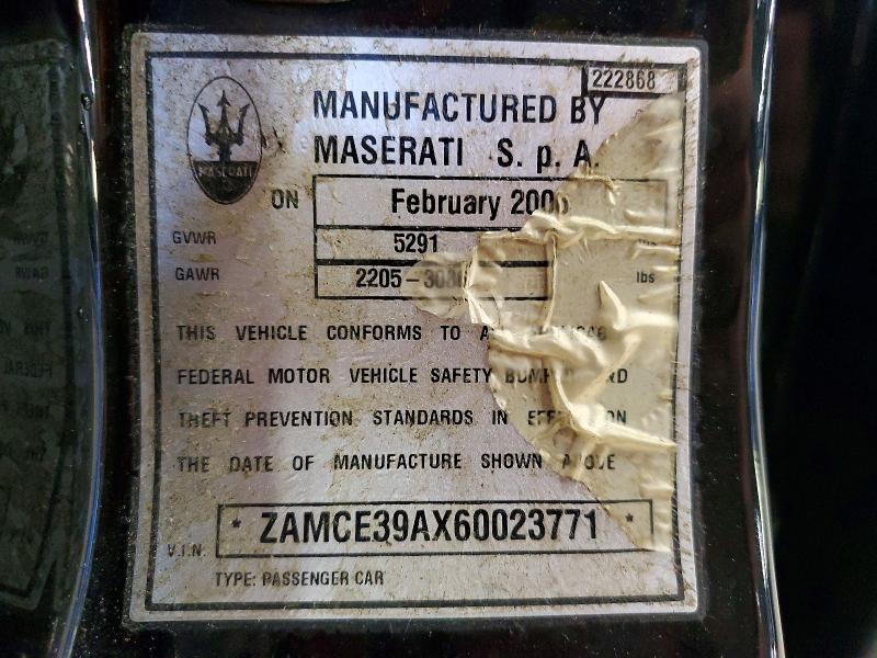 Aukcja sprzedaży 2006 Maserati Quattroporte, vin: ZAMCE39AX60023771, numer aukcji: 72743156