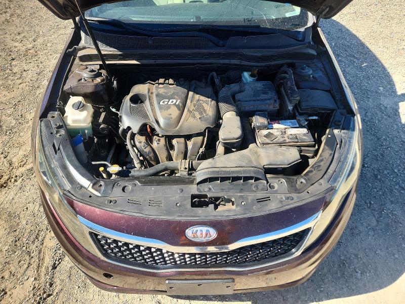 2011 Kia Optima მანქანა იყიდება აუქციონზე, vin: KNAGM4A73B5057012, აუქციონის ნომერი: 72805266