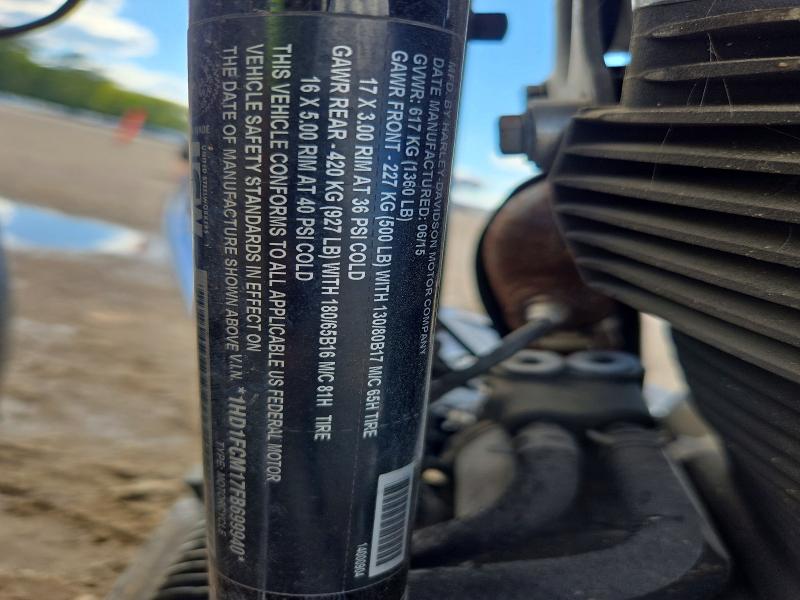 71916156 :رقم المزاد ، 1HD1FCM17FB699940 vin ، 2015 Harley-davidson Flhtcu مزاد بيع