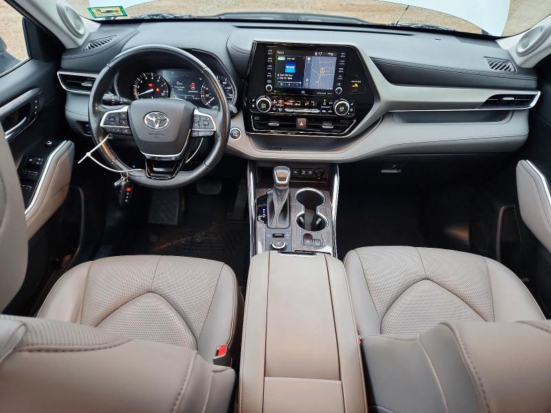 2021 Toyota Highlander მანქანა იყიდება აუქციონზე, vin: 5TDDZRBH7MS540219, აუქციონის ნომერი: 71615806