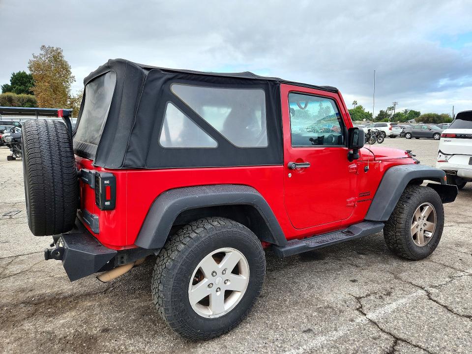 2011 Jeep Wrangler მანქანა იყიდება აუქციონზე, vin: 1J4AA2D12BL631571, აუქციონის ნომერი: 72740156