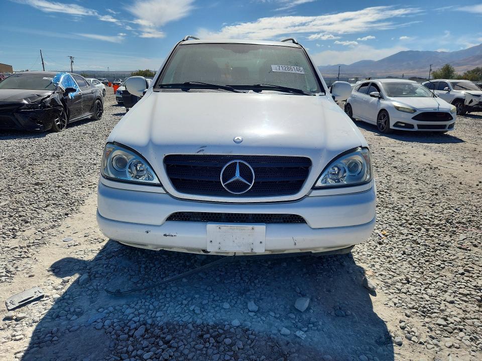 Aukcja sprzedaży 2001 Mercedes-benz Ml, vin: 4JGAB54E01A270757, numer aukcji: 71286146