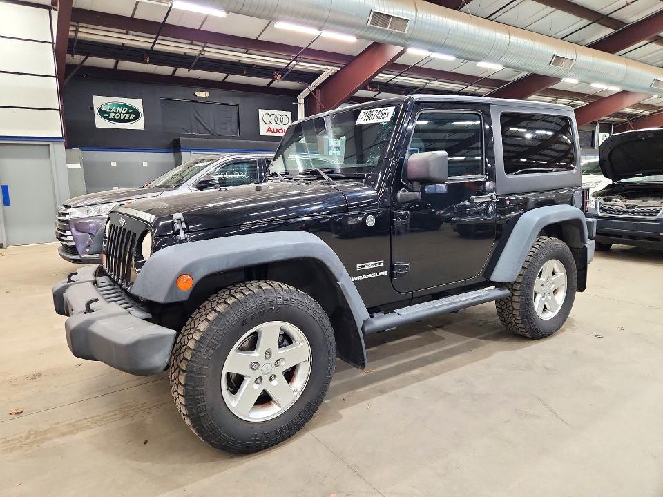 Auction sale of the 2013 Jeep Wrangler, vin: 1C4AJWAG8DL516305, lot number: 71967456