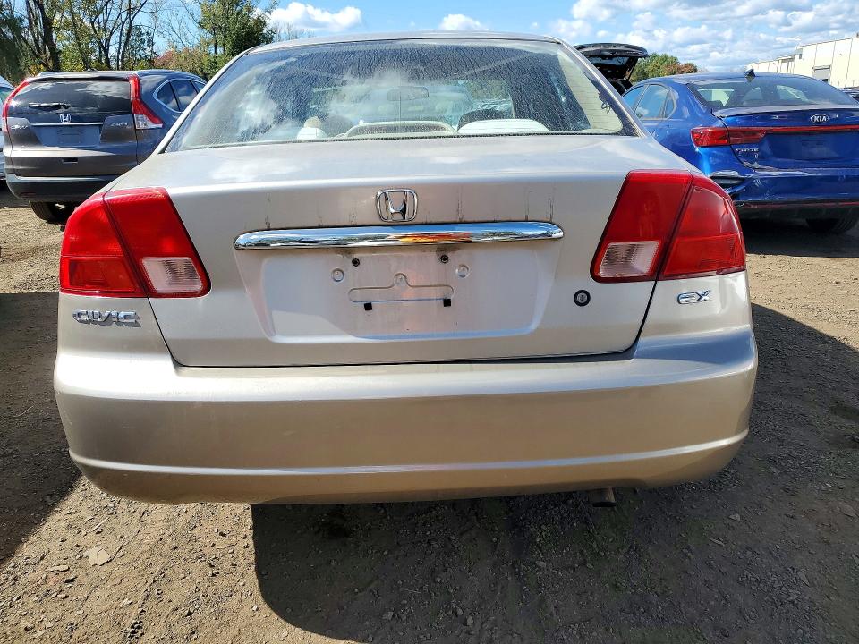 72169826 :رقم المزاد ، 1HGES26742L050743 vin ، 2002 Honda Civic مزاد بيع