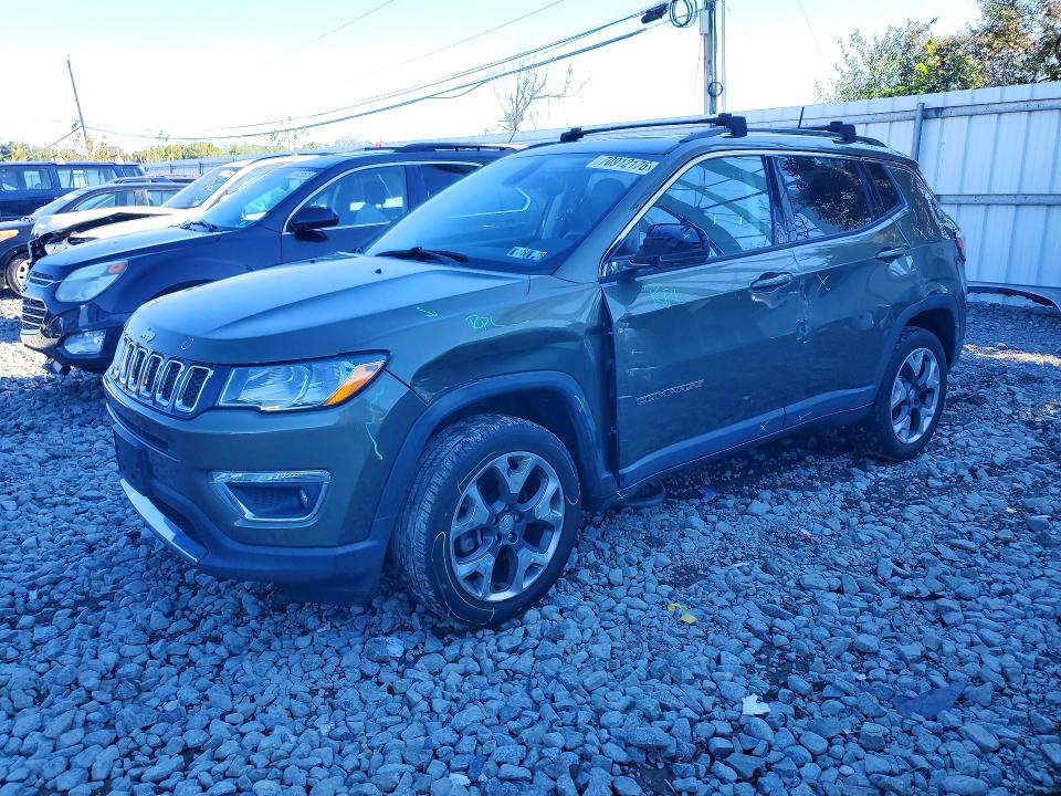 2017 Jeep Compass მანქანა იყიდება აუქციონზე, vin: 3C4NJDCB4HT642100, აუქციონის ნომერი: 70912176