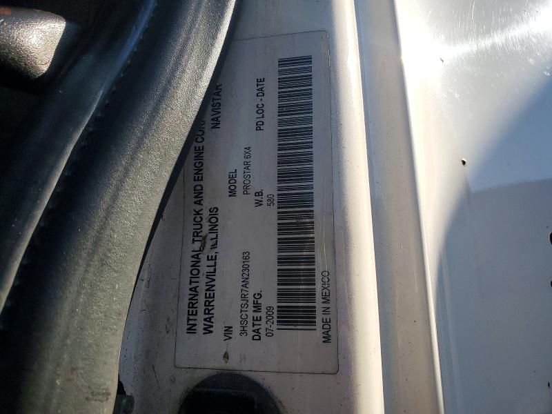 Продажа на аукционе авто 2010 International Prostar, vin: 3HSCTSJR7AN230163, номер лота: 71452626