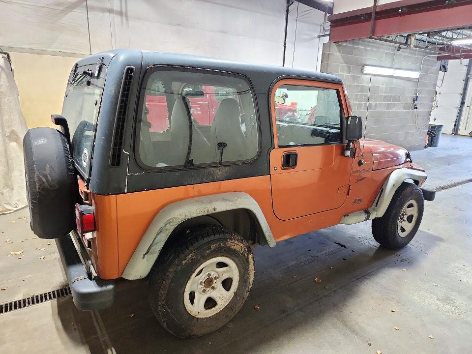 Продажа на аукционе авто 2001 Jeep Wrangler / Tj, vin: 1J4FA49SX1P329150, номер лота: 71878986