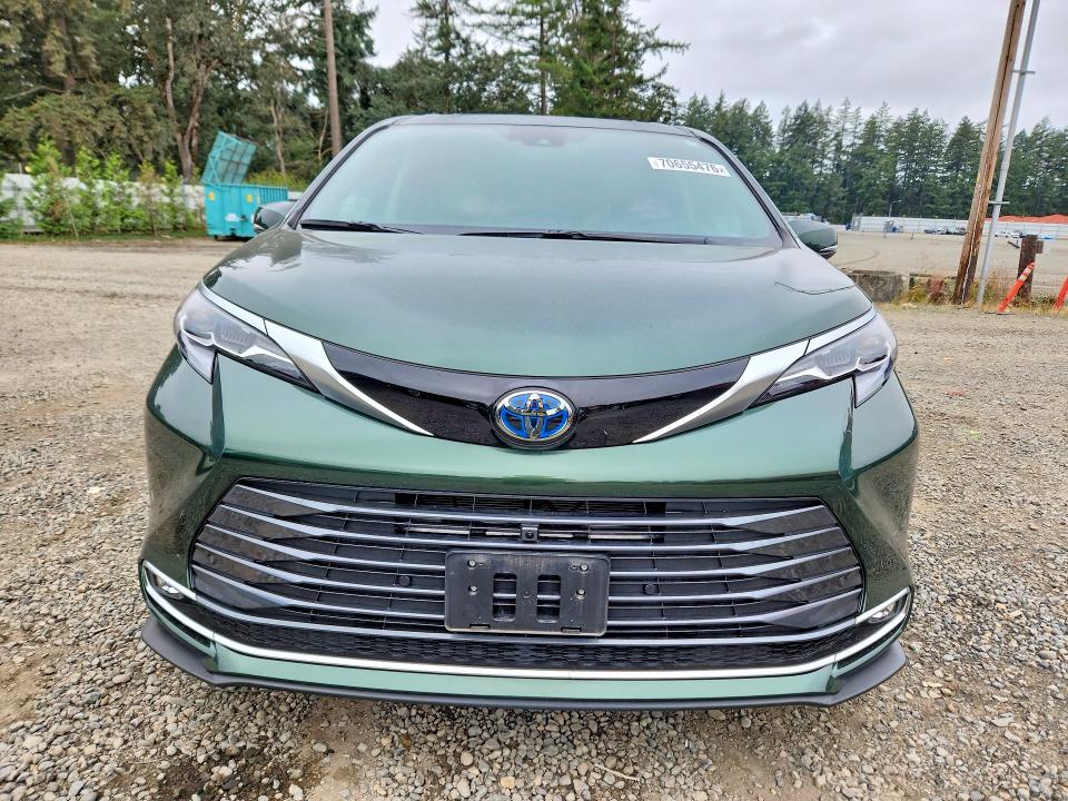 2025 Toyota Sienna მანქანა იყიდება აუქციონზე, vin: 5TDESKFC3SS222805, აუქციონის ნომერი: 70655476