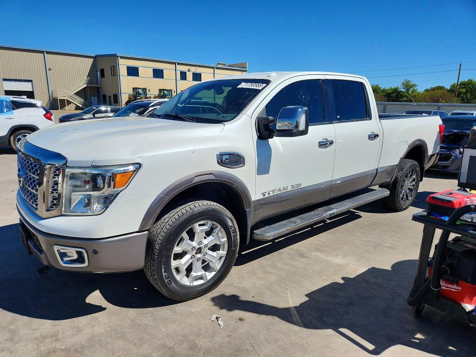 Продажа на аукционе авто 2016 Nissan Titan Xd, vin: 1N6BA1F47GN509714, номер лота: 71758566