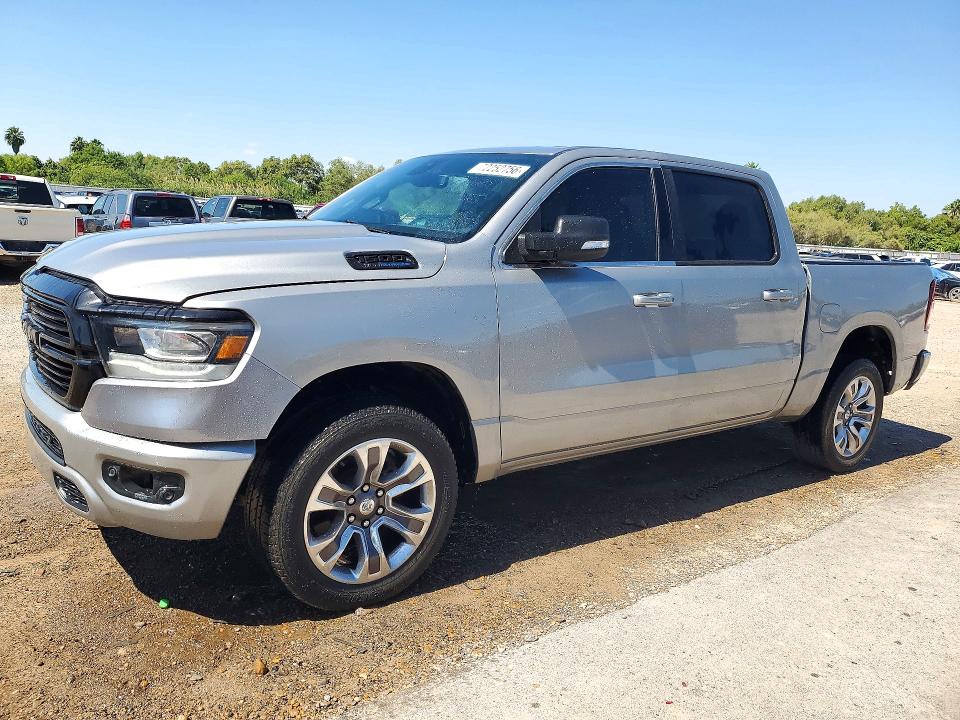 2022 Ram 1500 მანქანა იყიდება აუქციონზე, vin: 1C6RREFT5NN219498, აუქციონის ნომერი: 72252756