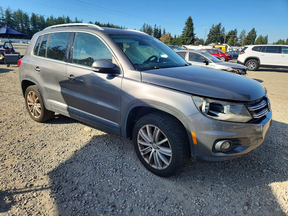 72151656 :رقم المزاد ، WVGBV7AX7CW087486 vin ، 2012 Volkswagen Tiguan مزاد بيع