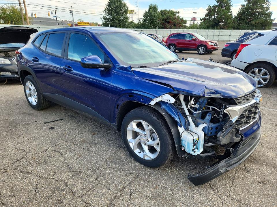 72775846 :رقم المزاد ، KL77LFE20RC220783 vin ، 2024 Chevrolet Trax مزاد بيع