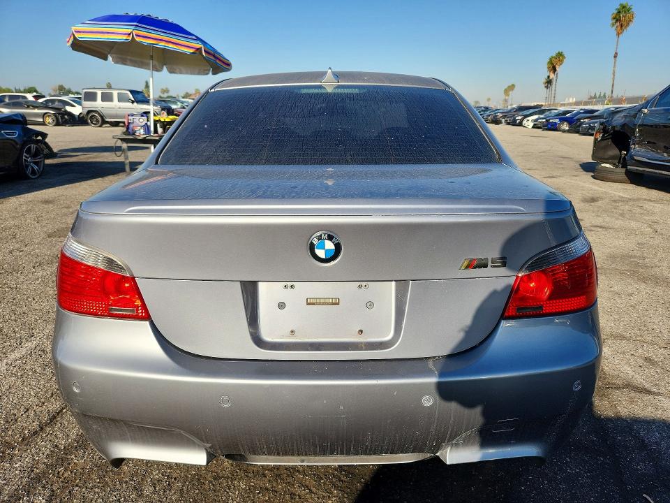 2006 Bmw M5 მანქანა იყიდება აუქციონზე, vin: WBSNB93506B581212, აუქციონის ნომერი: 71296656