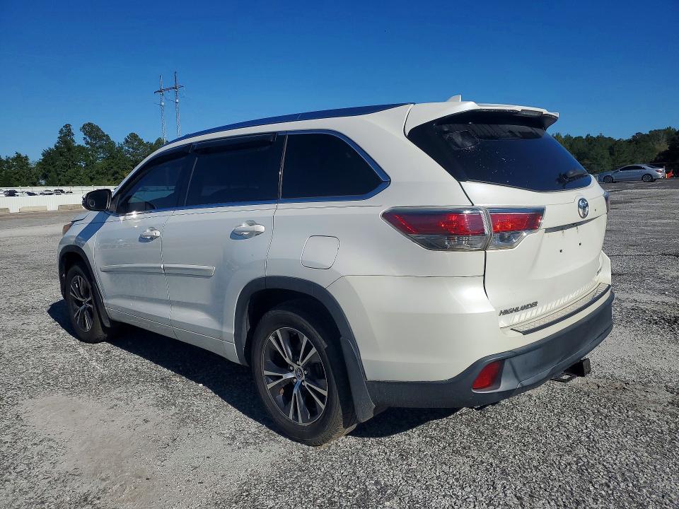 Aukcja sprzedaży 2016 Toyota Highlander, vin: 5TDJKRFH3GS225777, numer aukcji: 70288766