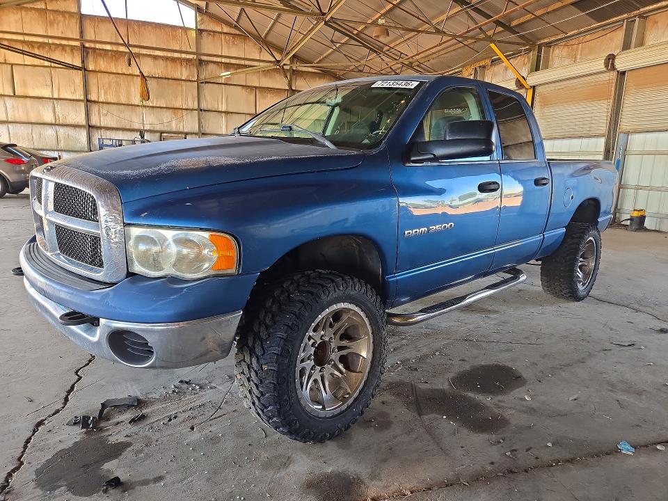 2004 Dodge Ram 2500 მანქანა იყიდება აუქციონზე, vin: 3D7KU28C84G145138, აუქციონის ნომერი: 72135436