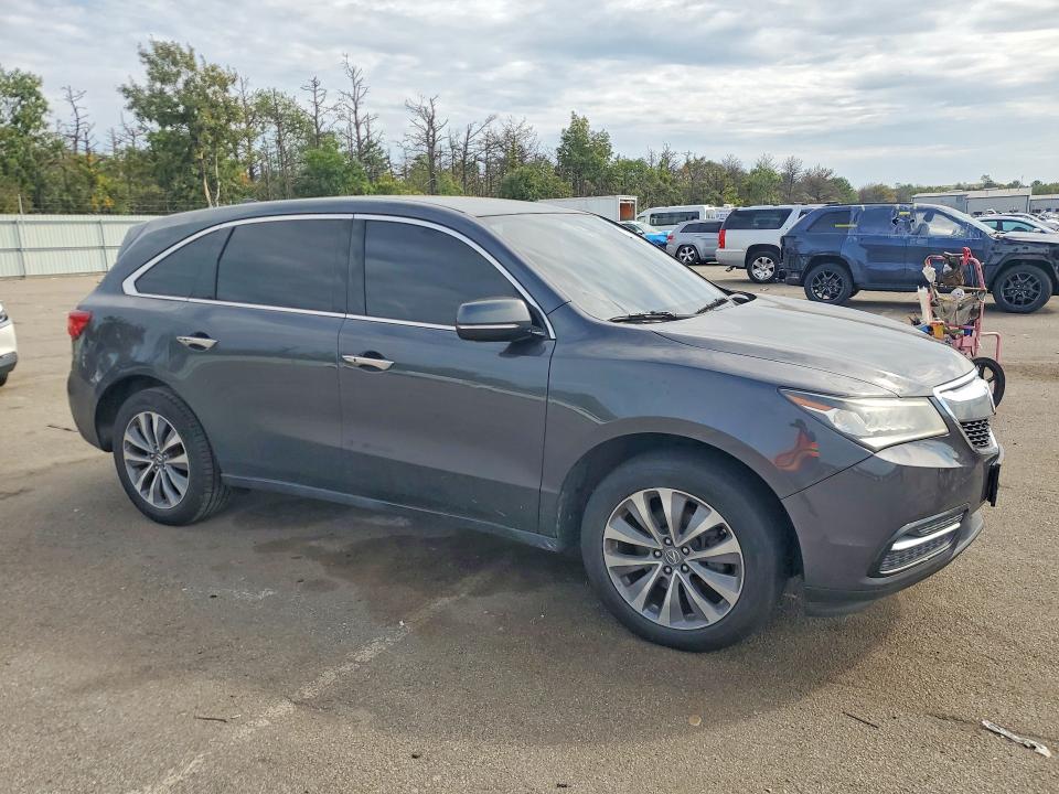 71208216 :رقم المزاد ، 5FRYD4H49FB023694 vin ، 2015 Acura Mdx مزاد بيع