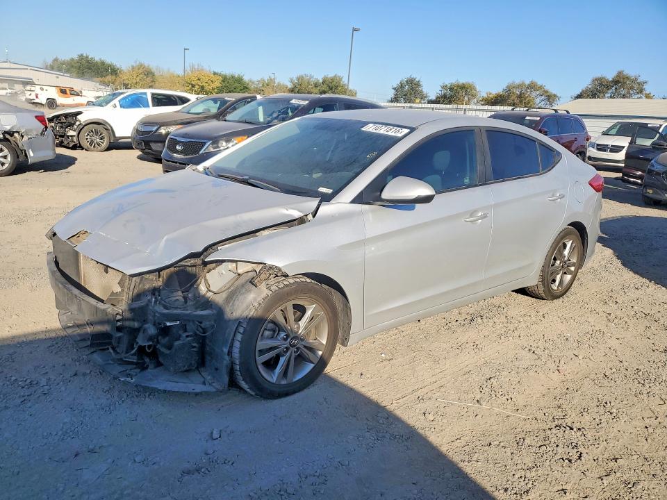 Продаж на аукціоні авто 2018 Hyundai Elantra, vin: 5NPD84LF6JH329646, номер лоту: 71071816