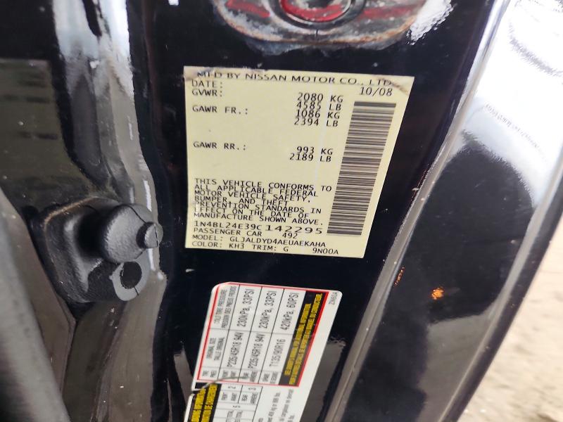 2009 Nissan Altima მანქანა იყიდება აუქციონზე, vin: 1N4BL24E39C142295, აუქციონის ნომერი: 71747146