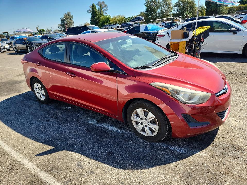 71760536 :رقم المزاد ، 5NPDH4AE6GH699773 vin ، 2016 Hyundai Elantra مزاد بيع