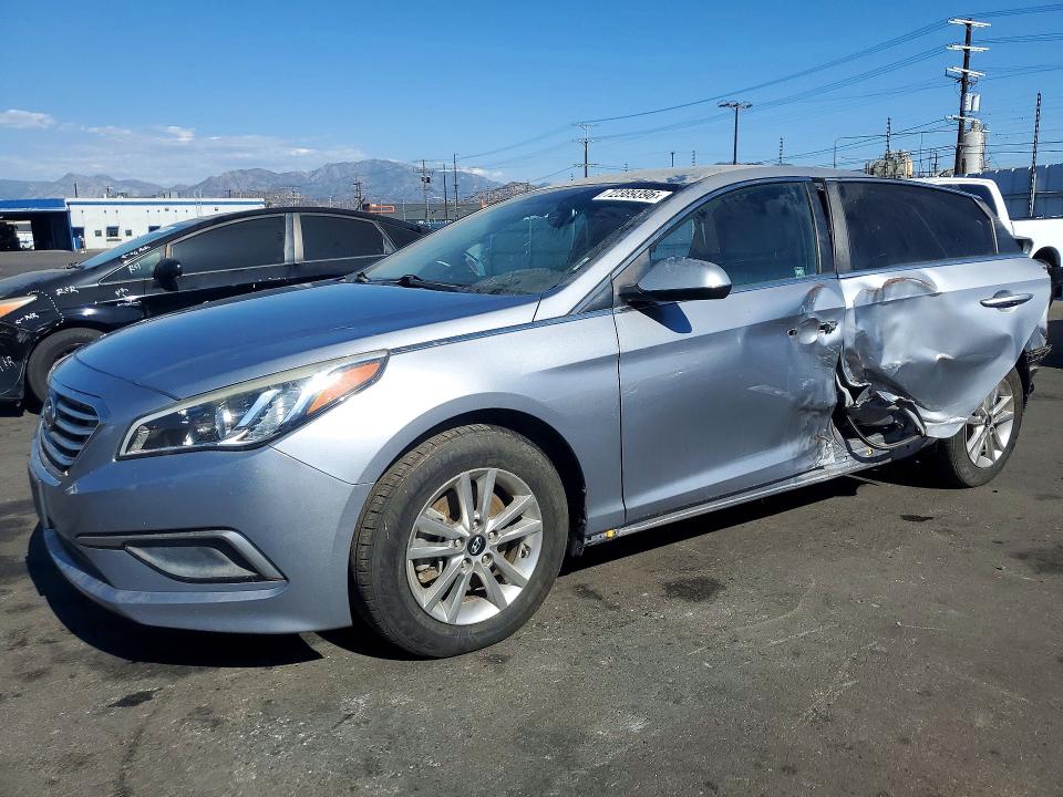 2016 Hyundai Sonata მანქანა იყიდება აუქციონზე, vin: 5NPE24AF6GH320981, აუქციონის ნომერი: 72389396