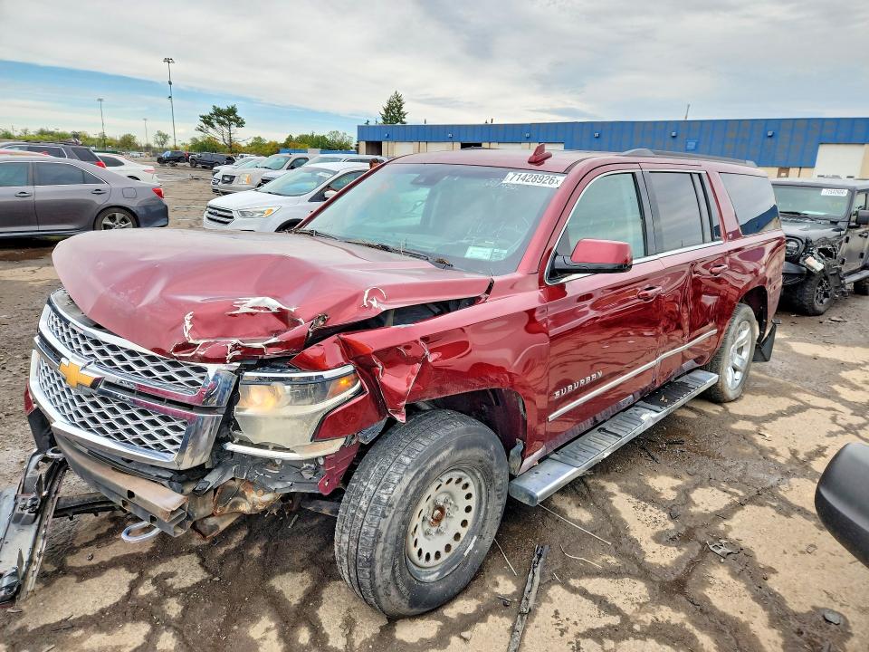 71428926 :رقم المزاد ، 1GNSKHKC0JR384732 vin ، 2018 Chevrolet Suburban مزاد بيع