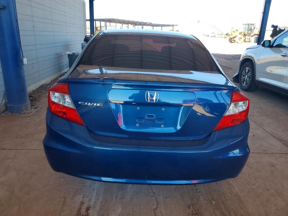 2012 Honda Civic მანქანა იყიდება აუქციონზე, vin: 2HGFB2F91CH502720, აუქციონის ნომერი: 70741696