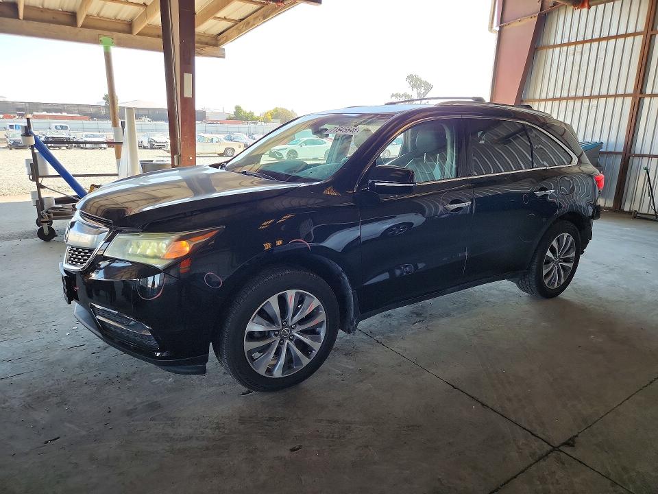 71645646 :رقم المزاد ، 5FRYD3H43EB008455 vin ، 2014 Acura Mdx مزاد بيع
