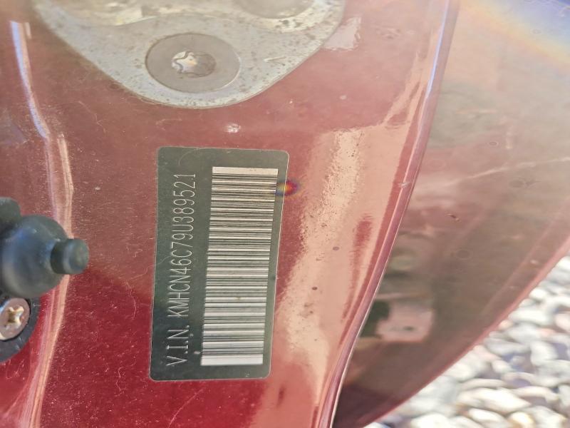 2009 Hyundai Accent მანქანა იყიდება აუქციონზე, vin: KMHCN46C79U389521, აუქციონის ნომერი: 70734306