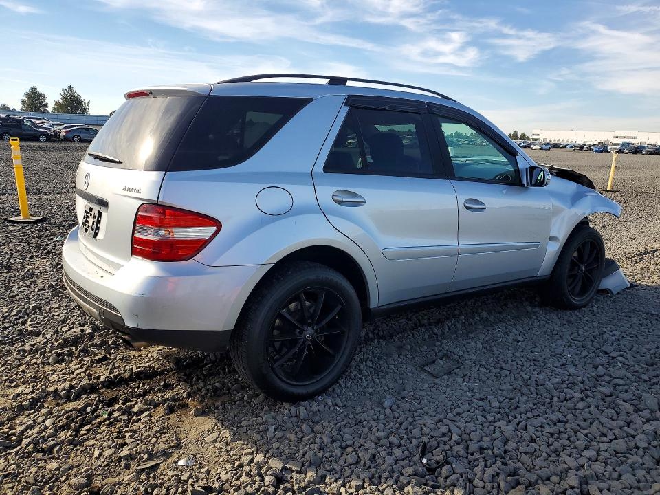 2007 Mercedes-benz Ml მანქანა იყიდება აუქციონზე, vin: 4JGBB86E97A220953, აუქციონის ნომერი: 72392246