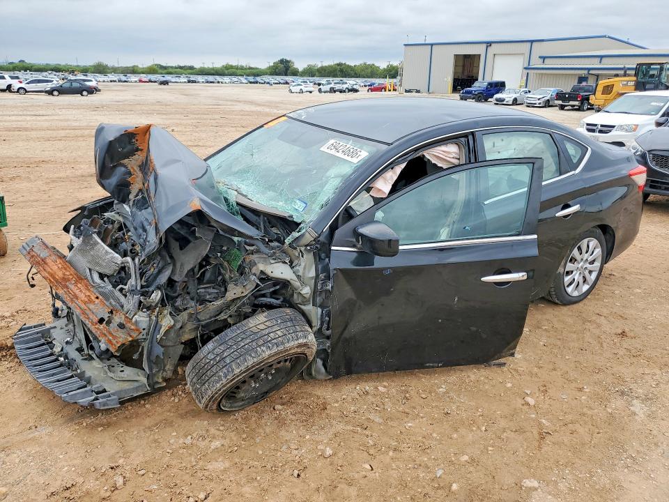 2013 Nissan Sentra მანქანა იყიდება აუქციონზე, vin: 3N1AB7AP4DL730976, აუქციონის ნომერი: 69424686