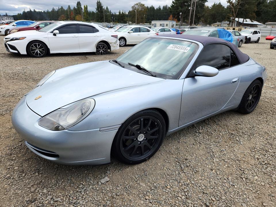 2001 Porsche 911 მანქანა იყიდება აუქციონზე, vin: WP0CA29981S651387, აუქციონის ნომერი: 72845986