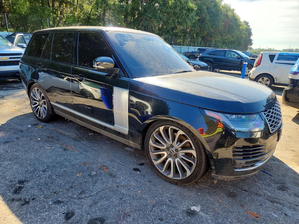 2021 Land Rover Range Rover მანქანა იყიდება აუქციონზე, vin: SALGS2RU9MA450815, აუქციონის ნომერი: 72308546