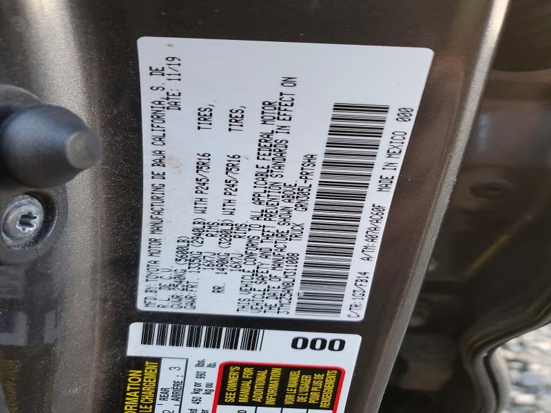 Auction sale of the 2020 Toyota Tacoma, vin: 3TMCZ5AN8LM311008, lot number: 72624926