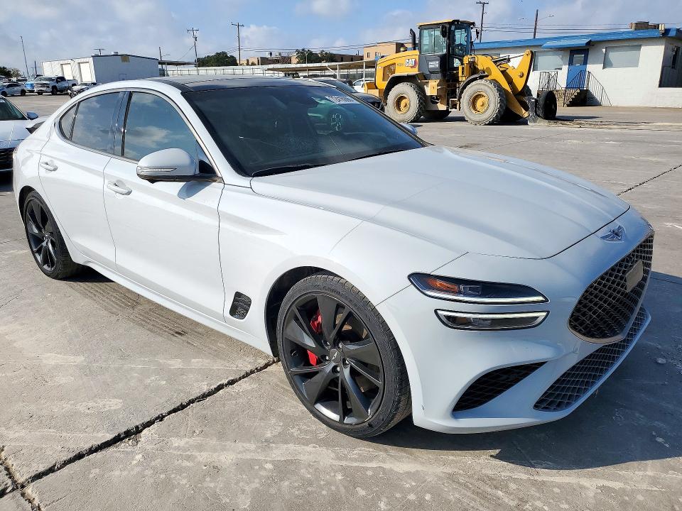 Продаж на аукціоні авто 2022 Genesis G70, vin: KMTG54TE7NU085709, номер лоту: 72416996