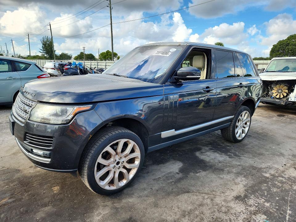 72274696 :رقم المزاد ، SALGS2FK7HA325725 vin ، 2017 Land Rover Range Rover مزاد بيع