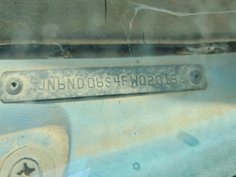70946796 :رقم المزاد ، JN6ND06S4FW020158 vin ، 1985 Nissan Pickup مزاد بيع
