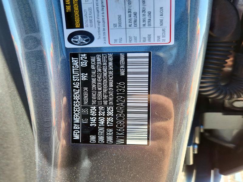 Продаж на аукціоні авто 2024 Mercedes-benz S, vin: W1K6G8CB4RA291326, номер лоту: 71589016