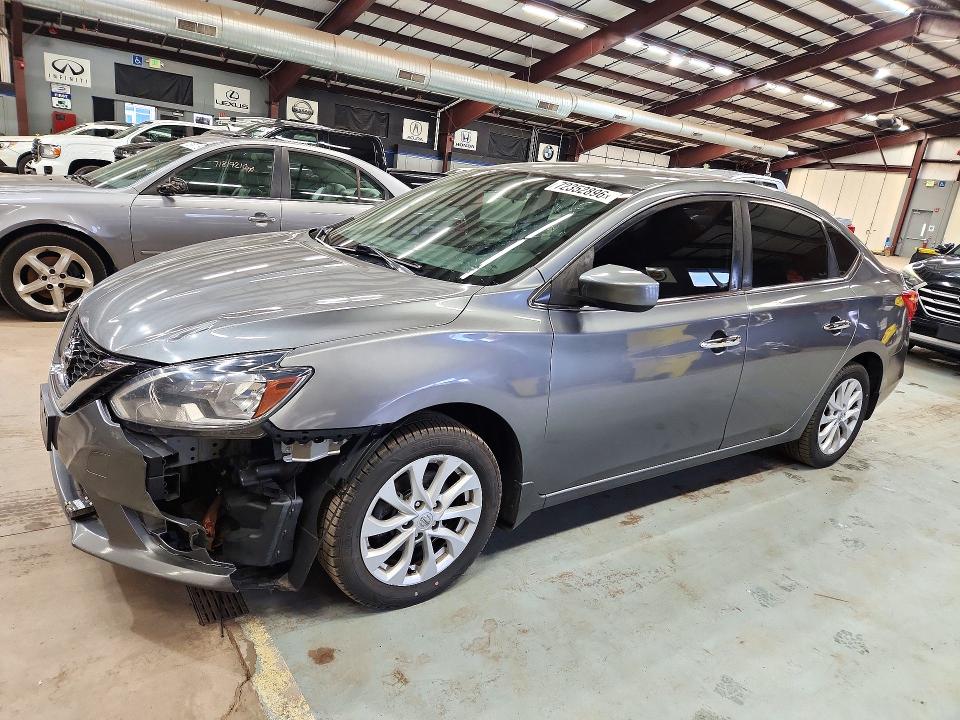 Продажа на аукционе авто 2018 Nissan Sentra, vin: 3N1AB7AP1JY215707, номер лота: 72352896
