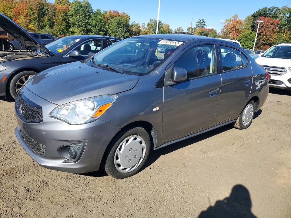 2020 Mitsubishi Mirage მანქანა იყიდება აუქციონზე, vin: ML32F3FJ7LHF11158, აუქციონის ნომერი: 72377916