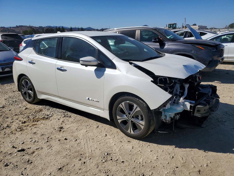 71999966 :رقم المزاد ، 1N4AZ1CP7KC306709 vin ، 2019 Nissan Leaf مزاد بيع