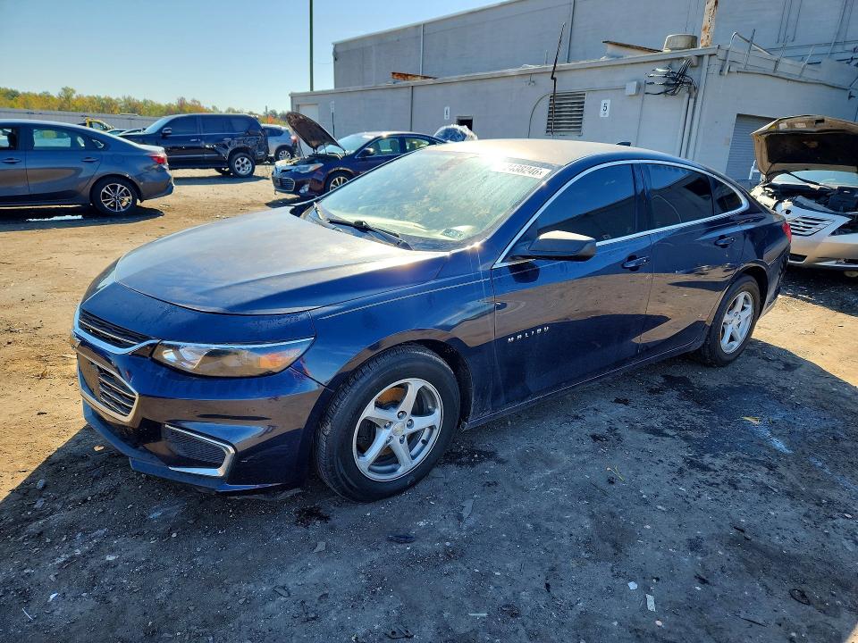 72438246 :رقم المزاد ، 1G1ZB5ST6HF191902 vin ، 2017 Chevrolet Malibu مزاد بيع