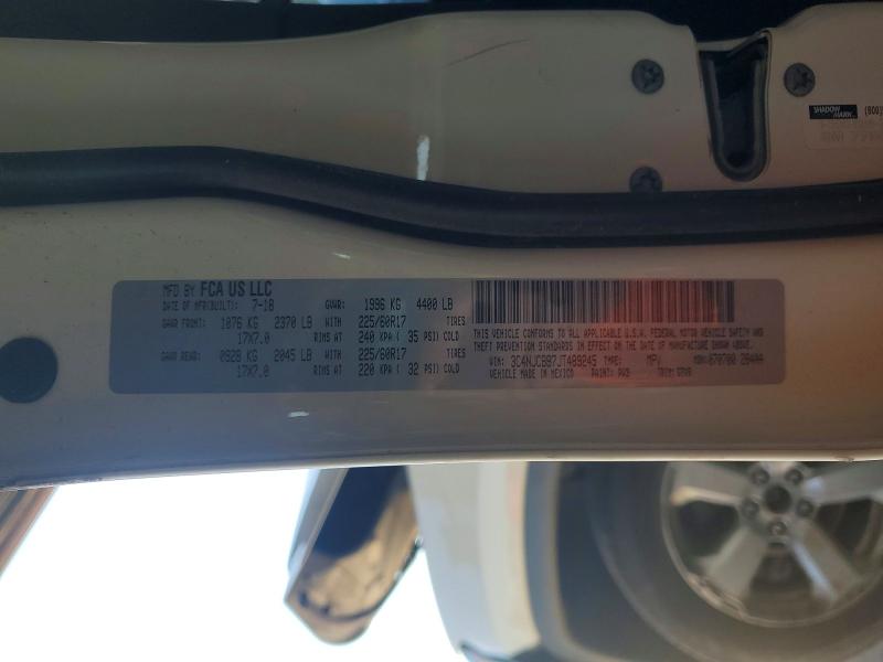 Продаж на аукціоні авто 2018 Jeep Compass, vin: 3C4NJCBB7JT489245, номер лоту: 71363946