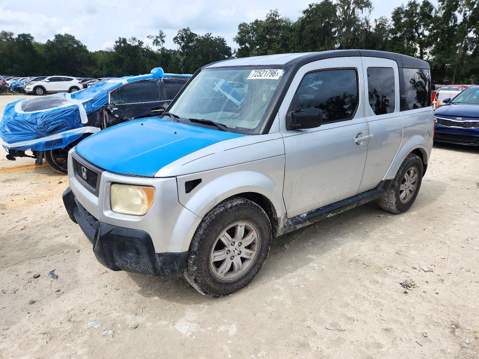 72521796 :رقم المزاد ، 5J6YH28776L013550 vin ، 2006 Honda Element مزاد بيع