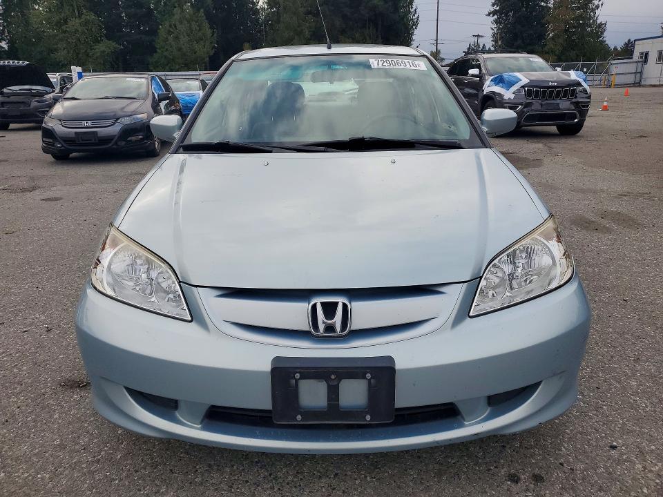 2005 Honda Civic მანქანა იყიდება აუქციონზე, vin: JHMES96665S016732, აუქციონის ნომერი: 72906916