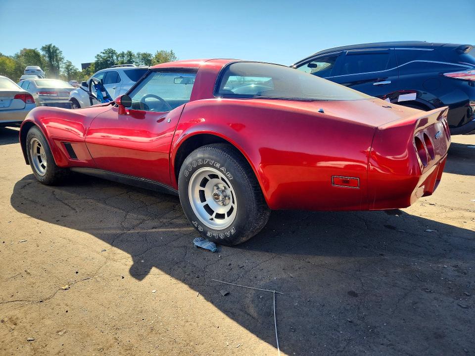 Aukcja sprzedaży 1981 Chevrolet Corvette, vin: 1G1AY8766B5100320, numer aukcji: 71010856